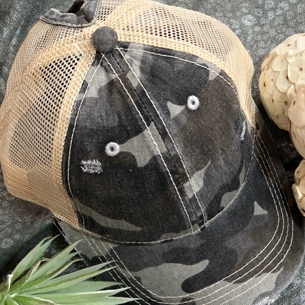 CC Camo Pony Hat
